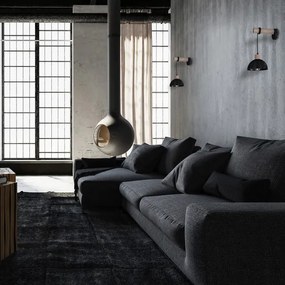 Aplică ERIK 1xE27/60W/230V maro/negru