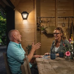 Philips 16494/30/PN - Aplica perete exterior MYGARDEN ALPENGLOW E27/42W