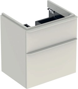Geberit Smyle Square dulap 58.4x47x61.7 cm sub chiuveta pe perete gri 500.352.JL.1