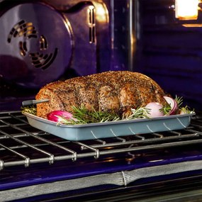 Termometru de bucatarie Ninja ProChef WP100EU, Bluetooth, Aplicatie mobila, Senzor de temperatura, Pana la 370°C, Negru/Argintiu