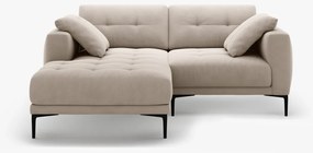 Coltar Bemy 2 locuri catifea Salvador L205 cm