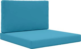 vidaXL Perna pentru canapea de exterior 2 pcs Albastru regal Poliester