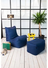 Fotoliu bean bag verde Seat Lounge – SLOWDOWN