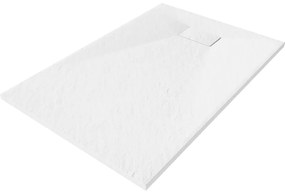 Mexen Hugo cadă pentru duș dreptunghiulară SMC 100 x 80 cm, Albă - 42108010