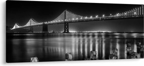 Tablou - pod albnegru (120x50 cm)