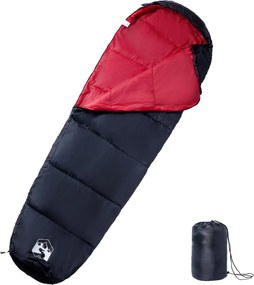 vidaXL Sac de dormit tip mumie pentru adulți de camping, 3 anotimpuri
