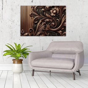 Tablou - Model din lemn (90x60 cm)