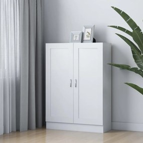 vidaXL Bibliotecă, alb, 82,5 x 30,5 x 115 cm, lemn prelucrat