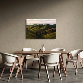 Tablou - Priveliște spre dealurile din Thailanda (90x60 cm)