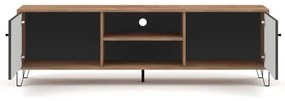 Comodă TV SULA stejar craft/negru