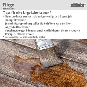 Plăci din lemn STILISTA, clasică, salcâm, 1 m²