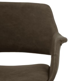 SCAUN TIP FOTOLIU MARINA -IMITATIE DE PIELE - GRI