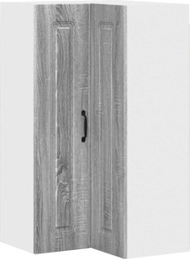 vidaXL Dulap de bucătărie Kalmar Gri Sonoma 57 x 57 x 100 cm