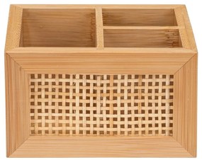 Organizator baie din bambus Wenko Allegre, 12 x 9 cm