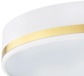 Plafoniera design modern AMORE alb, diametru 45cm
