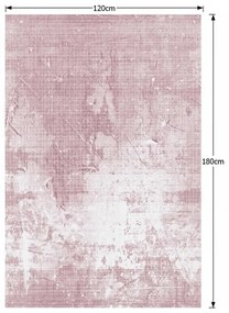 Covor 120x180 cm, roz, MARION TYP 3