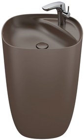 Roca Beyond lavoar 50x45 cm rotund stativ maro/bej A3270B0660