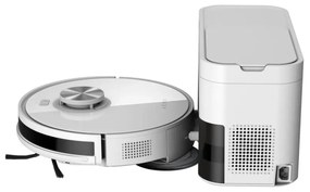Aspirator robotic AENO ARC0006S, 4000Pa, 3000 mAh, 120 m2, Mapare, Wi-Fi, Comenzi vocale, Autonomie până la 120 min, Alb