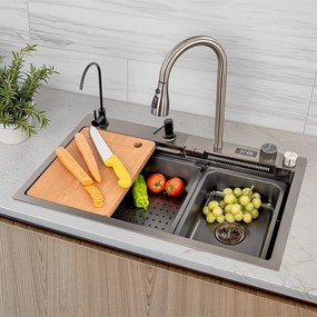 Chiuvetă din oțel inoxidabil Rose III