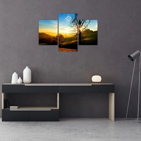 Tablou cu răsăsrit de soare (90x60 cm)