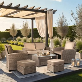 JAKS Mobilier ratan bej Florida