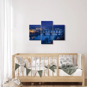 Tablou cu podurile din Praga (90x60 cm)