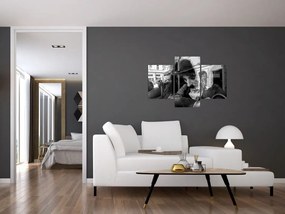 Tablou - Charles Chaplin la Praga (90x60 cm)