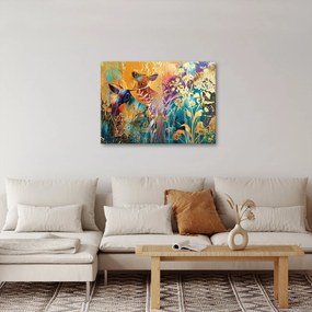 Tablou - Pictura abstractă a naturii (70x50 cm)