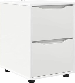 vidaXL Dulap de depozitare Alb 40 x 48 x 57 cm Lemn compozit