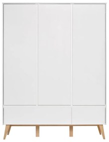 Dulap pentru copii Pinio Swing, 148 x 200 cm, alb