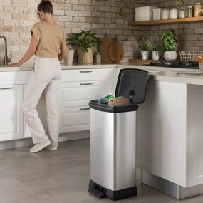 Coș cu pedală Curver DECO BIN, 23 + 23 l