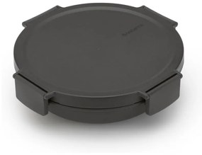 Cutie pentru alimente Brabantia Make&Take 1006299, 1 L, Inchidere ermetica, Fara BPA, Gri inchis