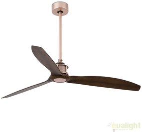 Ventilator cu telecomanda JUST cupru/ nuc 33399