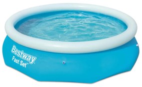 Bestway piscină gonflabilă fast set, 305 x 76 cm, rotundă, 57266