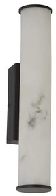 Aplica LED de perete baie metal negru Wales