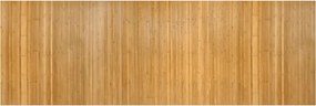 vidaXL Covor dreptunghiular, natural, 100x300 cm, bambus