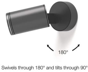 Aplică LED de exterior cu senzor STEINEL 058630 SPOT ONE 1xGU10/7W/230V IP44