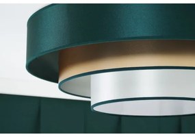Plafonieră LED Duolla LUNETA LED/26W/230V d. 60 cm 4000K verde/auriu