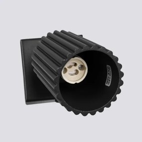 Spot de perete Sollux SL.1578 KARBON 1xGU10/10W/230V negru