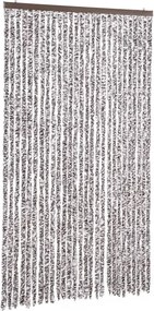 vidaXL Perdea pentru insecte, maro și bej, 118 x 220 cm, Chenille
