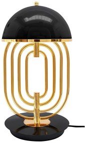 Veioza, Lampa decorativa BOTEGA negru/ auriu