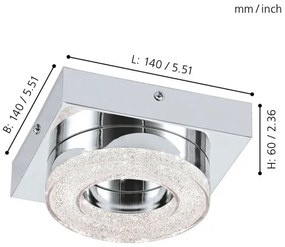 Plafonieră LED Eglo 95662 FRADELO LED/4W/230V