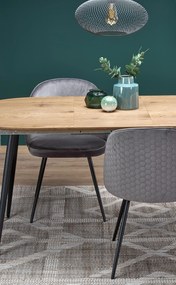 Masa extensibila ZENITH cu decor stejar 120(160)x80