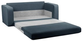 Canapea albastră extensibilă 160 cm Come – Bobochic Paris