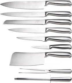 Set cutite inox cu geanta Royalty Line K10HL