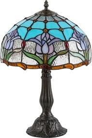 BRILAGI - Lampă de masă Tiffany cu vitralii LORAS 1xE27/40W/230V