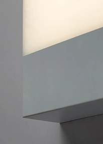 Aplica LED iluminat exterior, Protectie IP44, Gimone alb