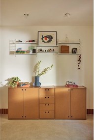 Comodă în culoare naturală 197x80x40 cm Wally – Teulat