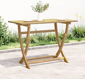vidaXL Masă de grădină pliabilă, 110x55x75 cm, lemn masiv de acacia