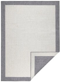 Covor adecvat pentru exterior NORTHRUGS Panama, 80 x 250 cm, gri-crem